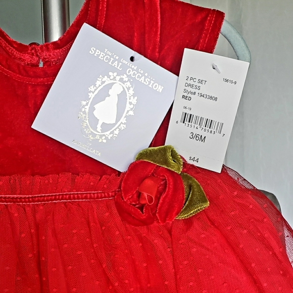 NWT Adorbs 2piece 🎄 Dresses - Picture 3 of 5